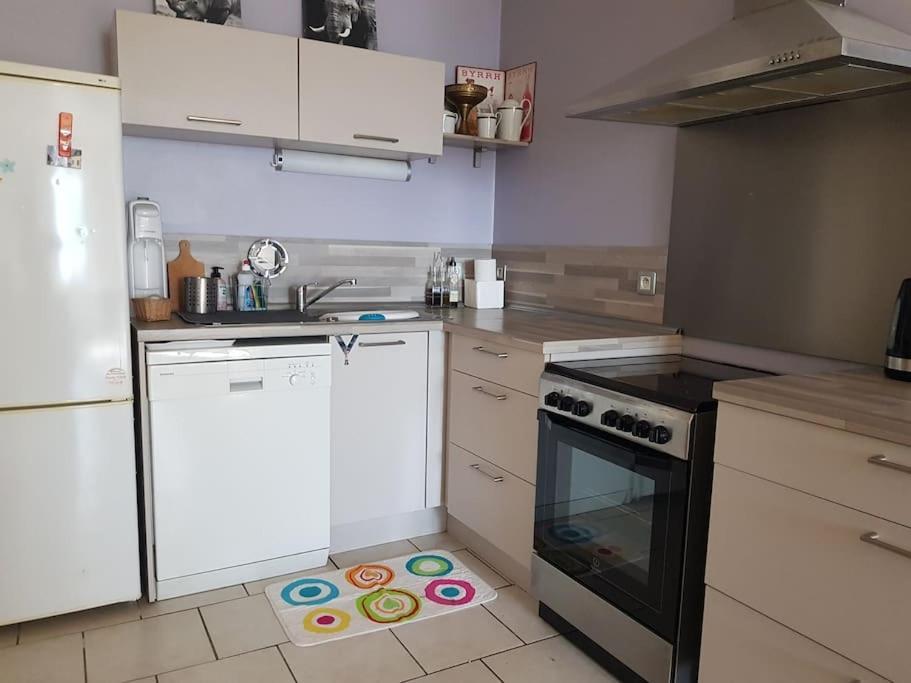 Appartement Rdc Avec Terrasse Epinac-les-Mines Buitenkant foto